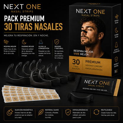 TIRAS NASALES MAGNETICAS - NEXT ONE